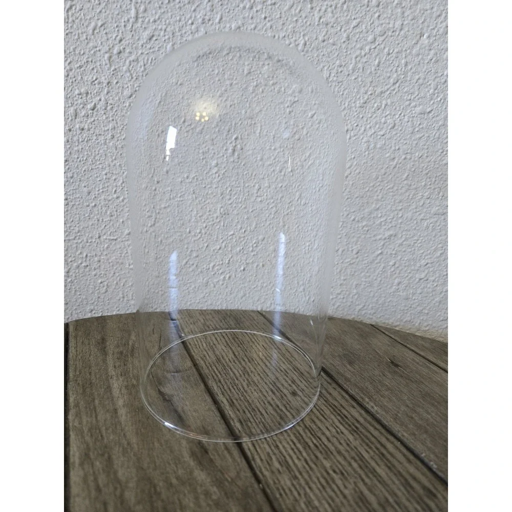 Clear Glass Dome Replacement for Anniversary Clock or Display 8